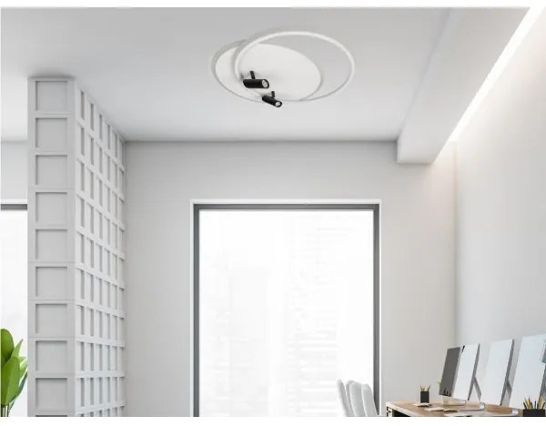 Plafoniera LED dimmerabile LED/65W/230V 3000-6500K bianco + telecomando