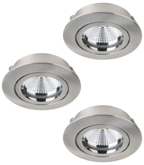 Eglo 95359 - Set di 3 faretti LED da incasso TEDO 3xGU10-LED/5W/230V