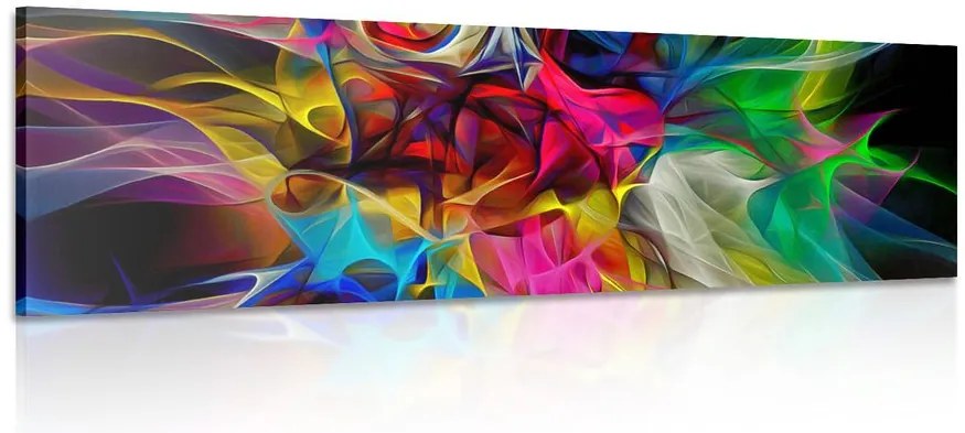 Stampa su tela – Caos astratto colorato
