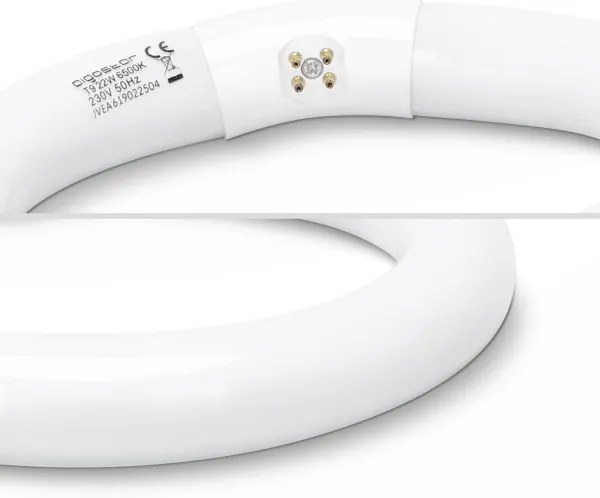 Tubo fluorescente T9 G24q-1/22W/230V 6500K - Aigostar