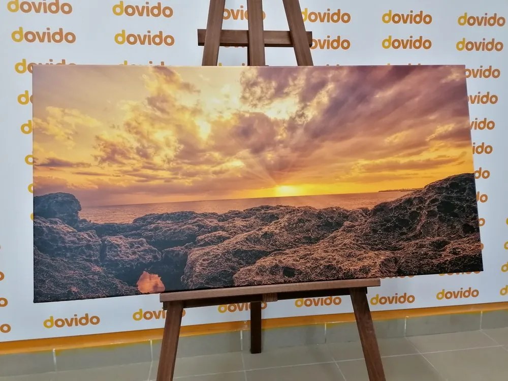 Quadro su tela – Scogliere del mare