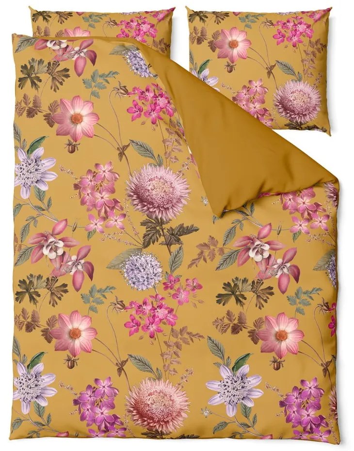 Biancheria da letto matrimoniale in cotone sateen 200 x 220 cm Blossom - Bonami Selection