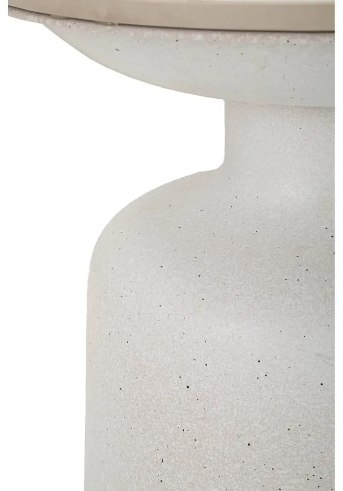 Tavolino rotondo con piano in ceramica ø 40 cm Fush - Mauro Ferretti