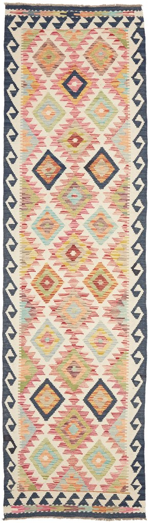 Kilim Tappeto orientale 300x80 (Pakistan) Tessuto A Mano