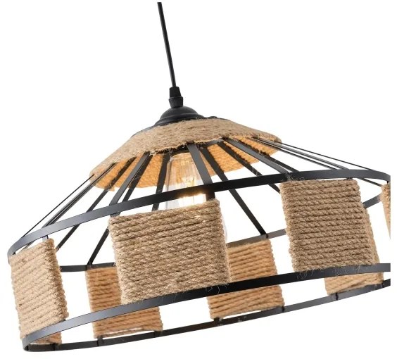 Lampadario a sospensione con filo 1xE27/15W/230V beige