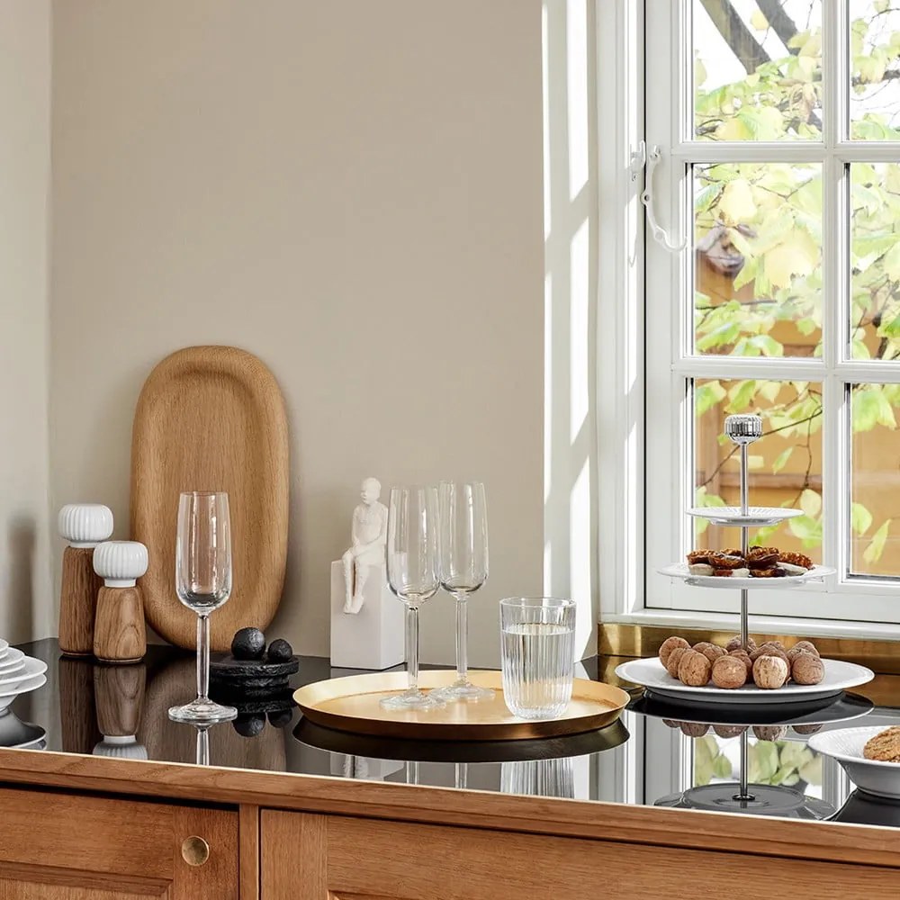 Macinino di legno per il pepe e il sale Hammershøi - Kähler Design