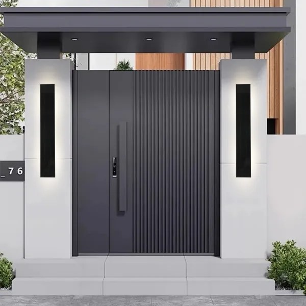 Brilagi - Applique solare a LED SUN, 4 W, 230 V, 60 cm, 4000 mAh, IP44