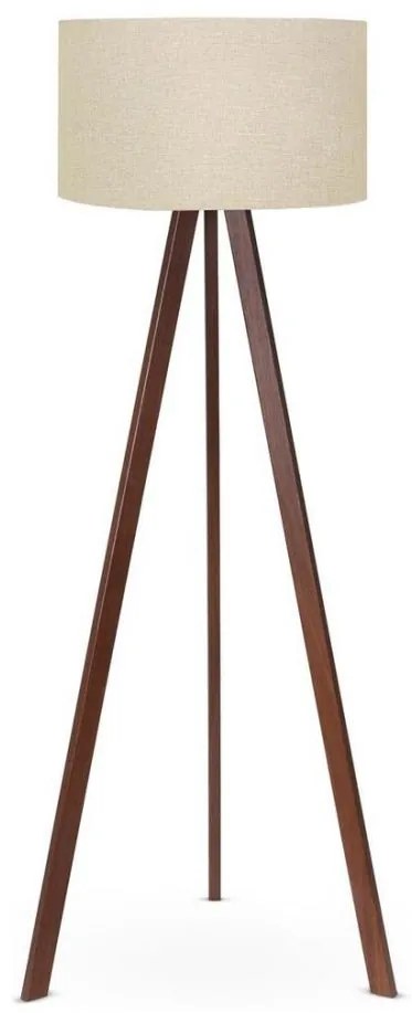 Lampada da tavolo AYD 1xE27/60W/230V beige/marrone