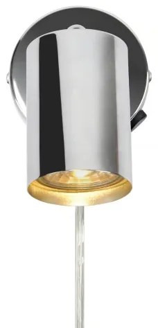 Nordlux - Faretto da parete EXPLORE 1xGU10/7W/230V cromo lucido