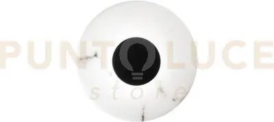 Applique a parete led morse alabastro in vetro 8w 800lm cct 2700 e ...