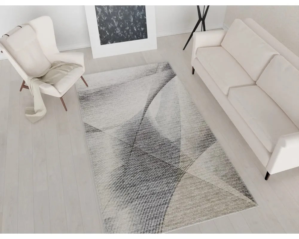Tappeto lavabile blu-grigio chiaro 80x150 cm - Vitaus