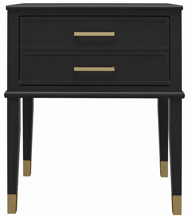 Comodino nero Westerleigh – CosmoLiving by Cosmopolitan