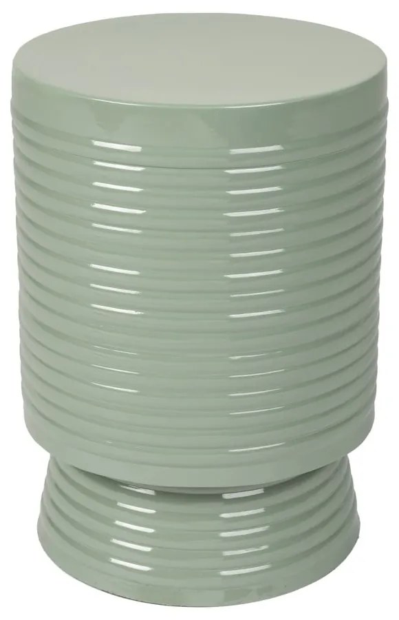 Tavolino rotondo in metallo ø 25 cm Sven – White Label