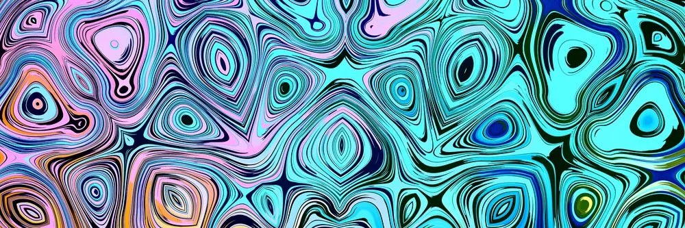 Stampa su tela – Arte turchese creativa