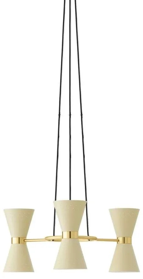 Audo Copenhagen - Collector 3 Lampada a Sospensione Crème Audo Copenhagen