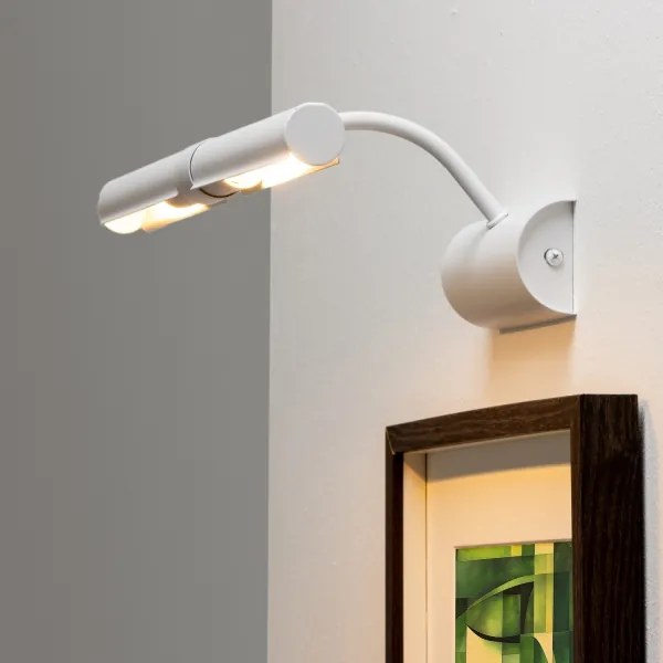 Brilagi - Lampada da quadro DANAE 2xE14/40W/230V bianco