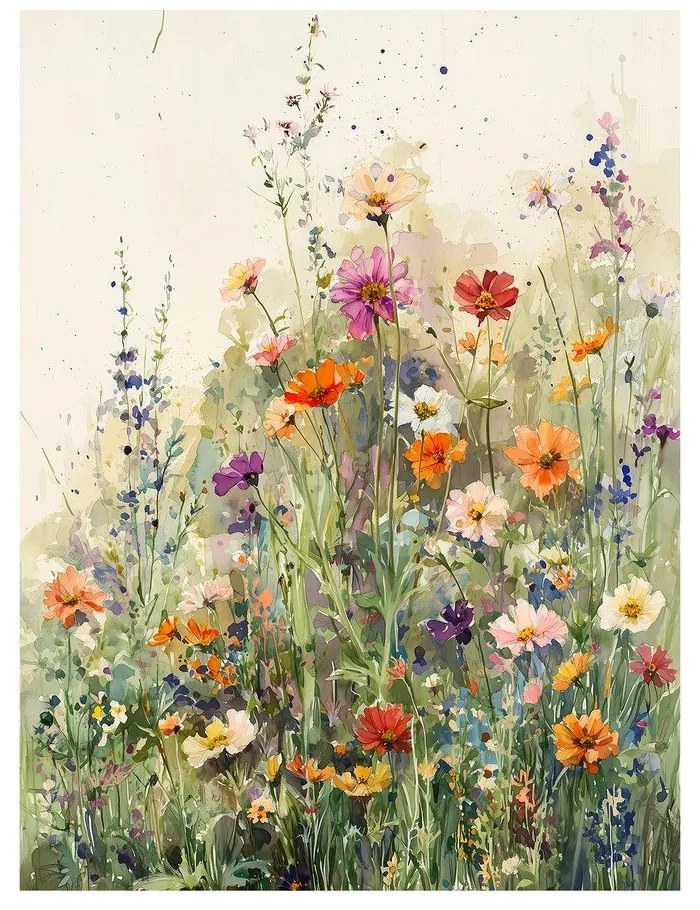 Dipinto 60x80 cm Wildflowers – Styler