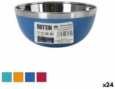 Ciotola Quttin Acciaio Ø 13 x 6 cm (24 Unità)