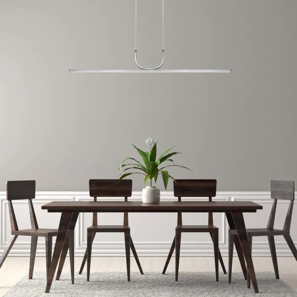 Rabalux 72129 - Lampadario LED a sospensione con filo ELIA LED/25W/230V 3000K cromo