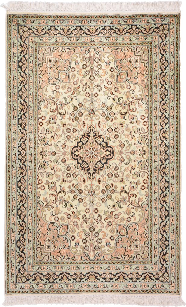 Cashmere Silk Tappeto orientale 80x130 (Indian) Annodato A Mano