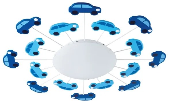 EGLO 92146 - Plafoniera per bambini VIKI 1 1xE27/60W