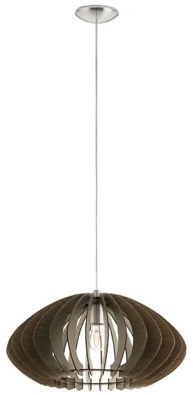 Eglo 95261 - Lampadario COSSANO 2 1xE27/60W/230V