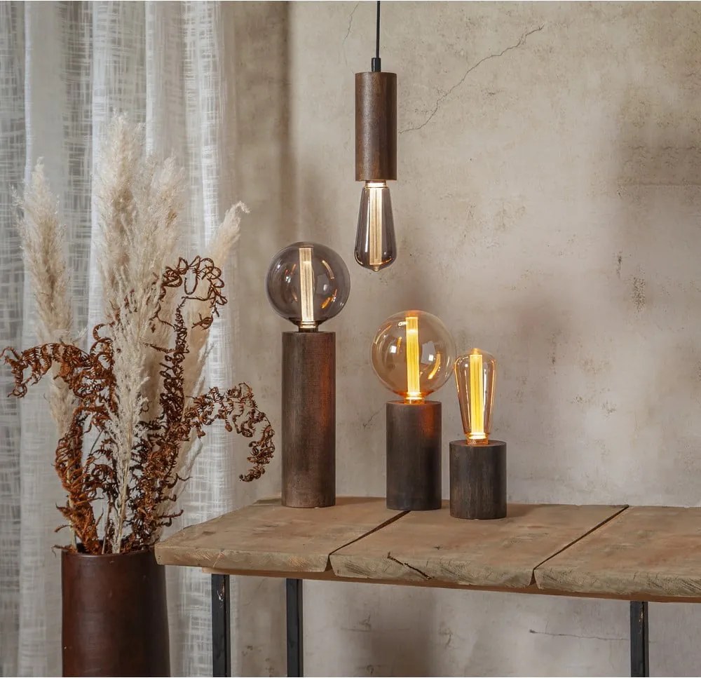 Lampada a sospensione marrone scuro Tub - Star Trading