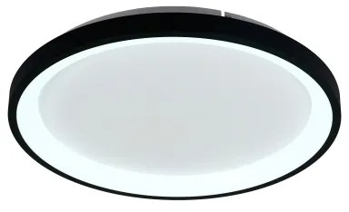 Brilagi - LED dimmerabile plafoniera FALCON SLIM LED/42W/230V Ø 50 cm nero + telecomando