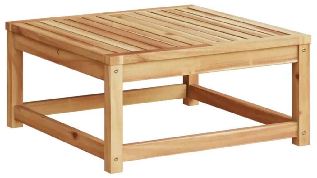 Set salotto da giardino 8 pz con cuscini legno massello acacia