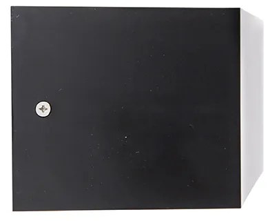 Lampada da parete moderna intelligente nera IP65 con Wi-Fi A60 - Houks