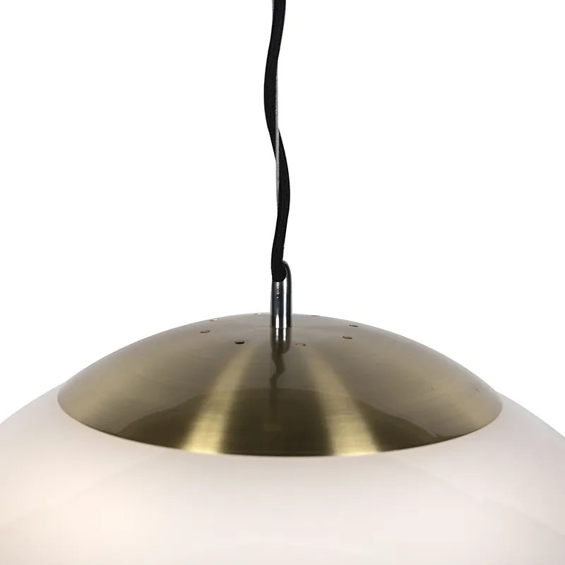 Lampada a sospensione vetro opale 50 cm - BALL50