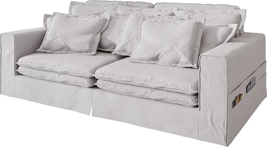 Divano bianco 236 cm Nora – Ropez