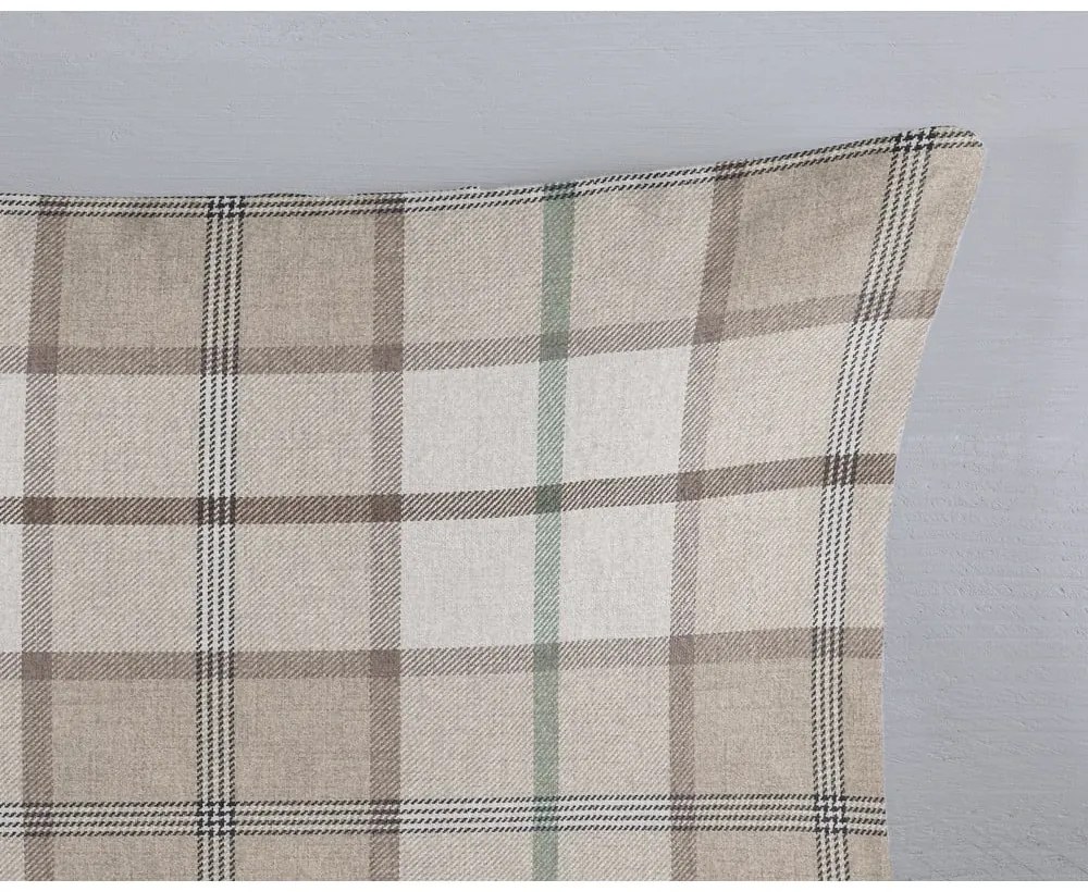 Set lenzuola letto matrimoniale in flanella marrone chiaro 200x220 cm Bernardus - Good Morning