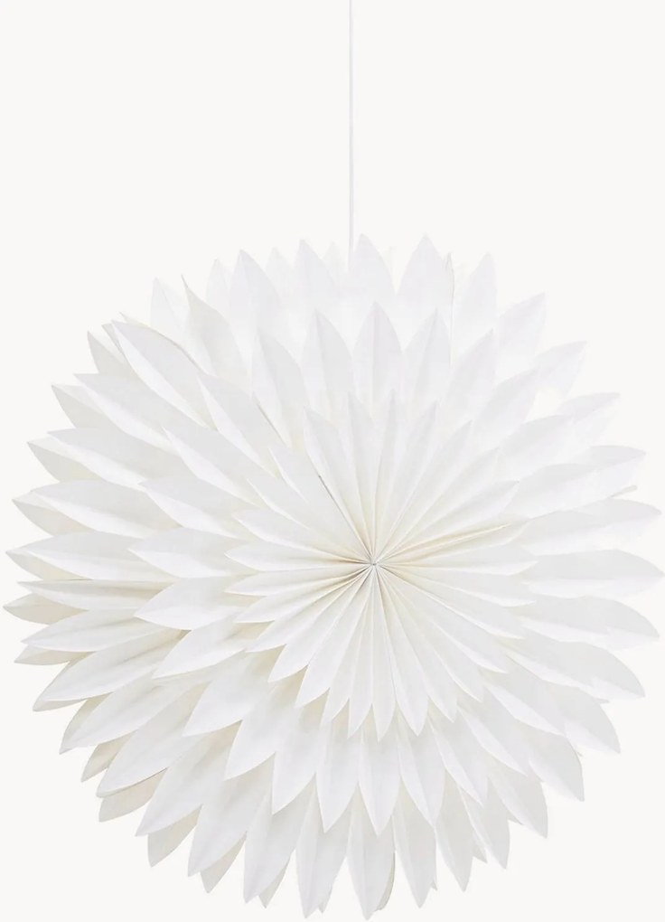 Lampada a sospensione natalizia a LED in carta Storlien