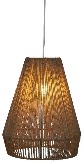 Atmosphera - Lampadario a sospensione con filo PALM 1xE27/40W/230V iuta