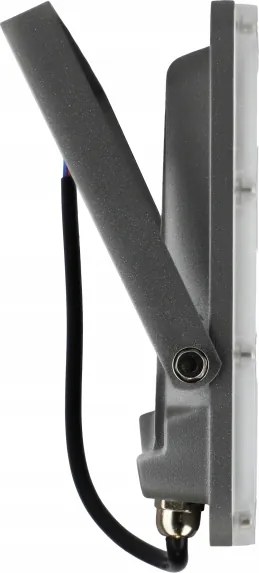 Proiettore LED per esterni, 50 W, 230 V, 4500 K, IP65, grigio