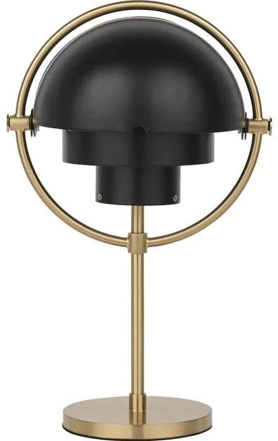 GUBI - Multi-Lite Portable Lampada da Tavolo Black/Brass GUBI