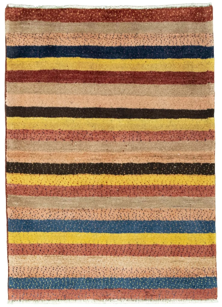 Gabbeh Tappeto 130 x 90 (Iran) Annodato A Mano