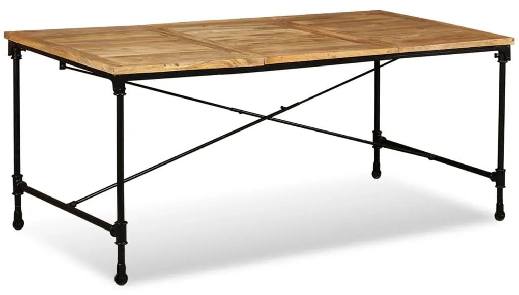 Tavolo da pranzo in legno massello di mango 180 cm