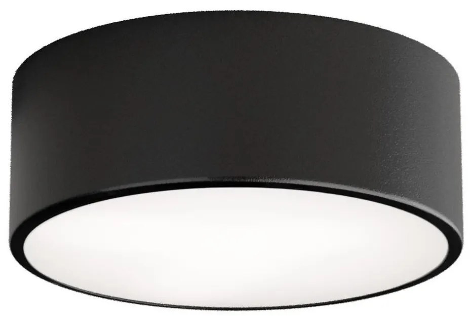 Plafoniera con sensore CLEO 1xE27/40W/230V d. 20 cm nero