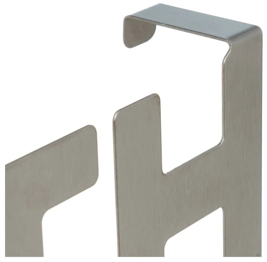 Appendiabiti in metallo argento opaco 32 cm Bath - Casa Selección