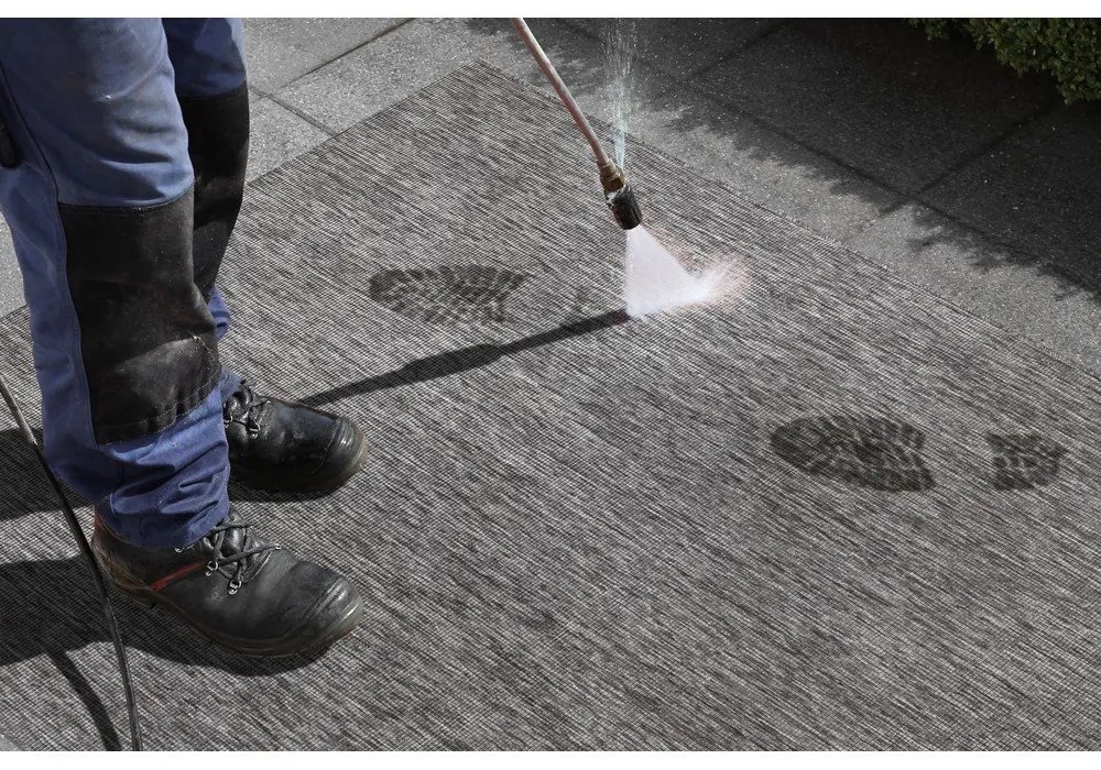 Tappeto grigio per esterni , 80 x 150 cm Miami - NORTHRUGS