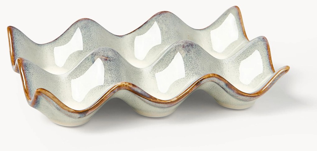 Vassoio per uova fatto a mano Nordic Sand