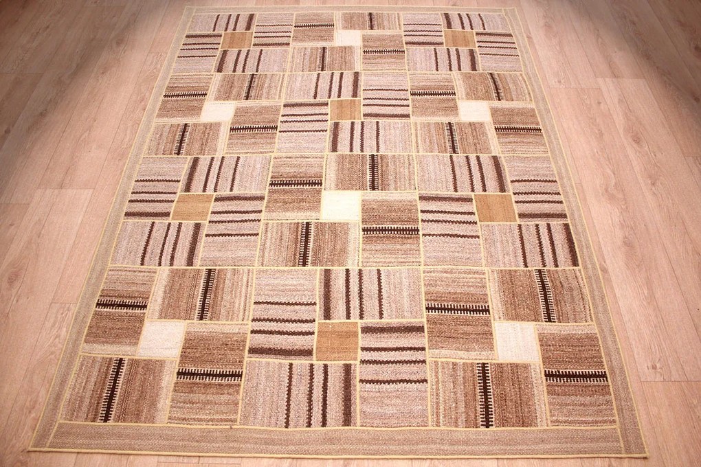 Patchwork Tappeto 200x150 (Iran) Annodato A Mano