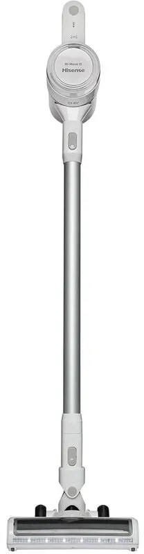 Hisense - HVC6133W, Scopa Elettrica Senza Fili 2in1, Aspirapolvere Senza Sacco, Batteria 21,6 v, Rumorosità 78 db, Assorbimento 135W, Luci Led