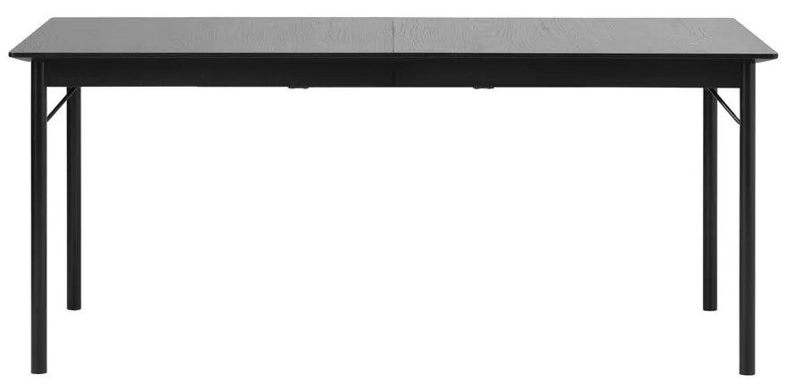 Tavolo da pranzo nero 95x180 cm Savona - Unique Furniture