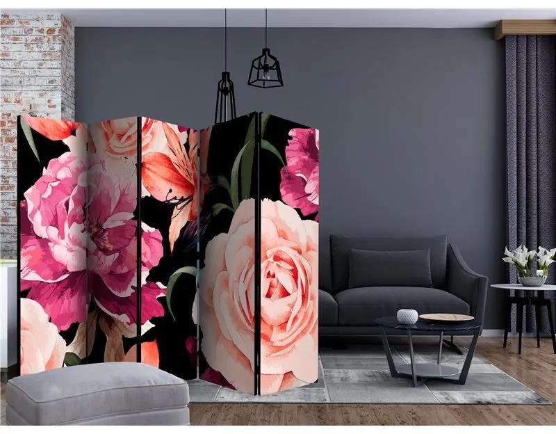 Paravento Roses of Love II [Room Dividers]
