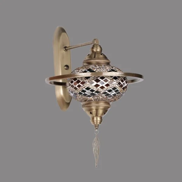 Lampada da parete YENI 1xE27/40W/230V bronzo