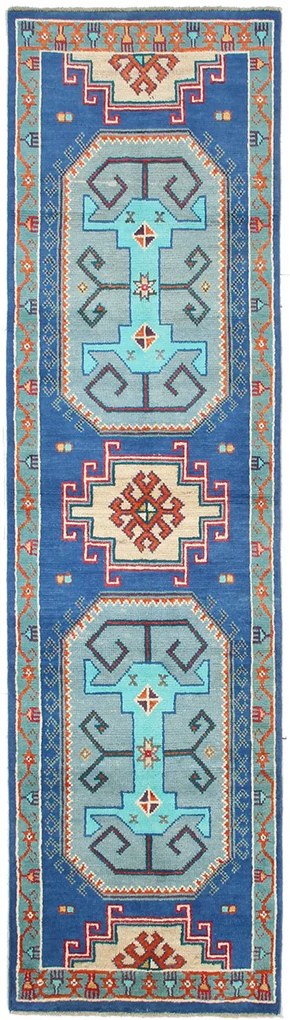 Kazak Tappeto orientale 80x310 (Pakistan) Annodato A Mano