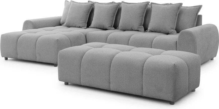 Poggiapiedi grigio Albane – Ropez